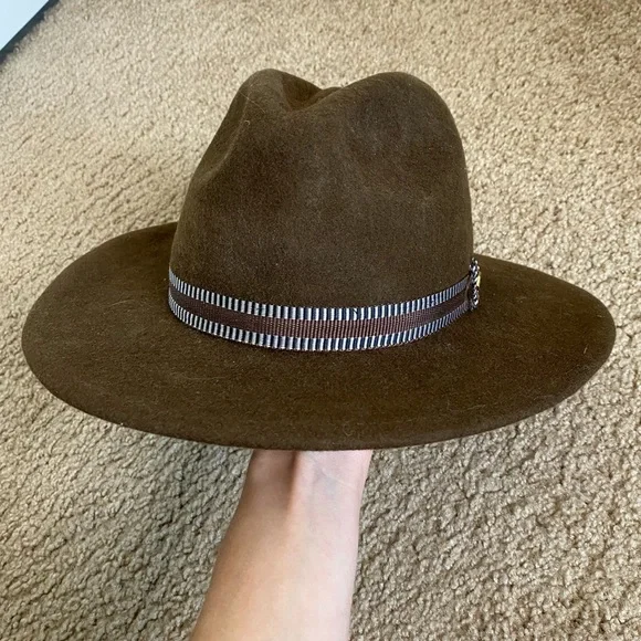 MUCHO MEJOR BROWN PANAMA HAT - Picture 4 of 5